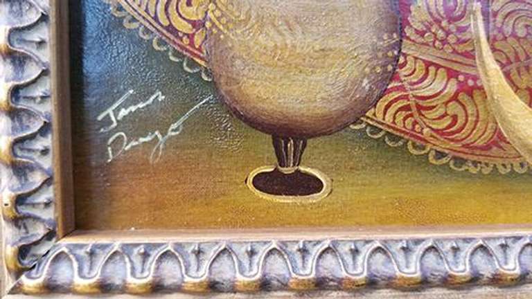 Beautiful Original Oil By Juan Diego