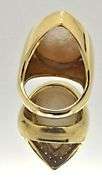 LADIES 18 KT YELLOW GOLD PEARL AND DIAMOND RING.