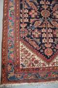 Handmade Semi Antique Persian Malayer 3.4x11.11