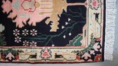 Handmade Indo Lecerne Runner 2.9x9.7