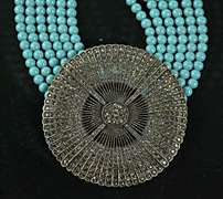 Heidi Daus Belgium Disc Necklace