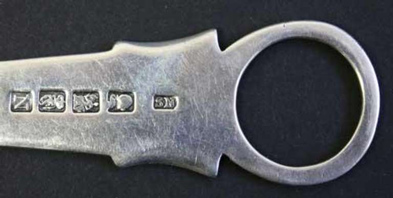 Irish Georgian Sterling Silver Meat Skewer