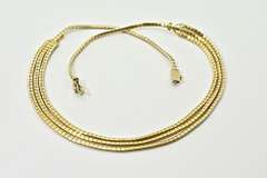 Lovely 3 Strand 14K Necklace
