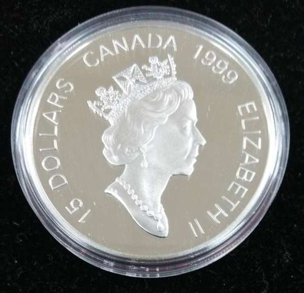1oz Silver 1999 Royal Canadian Mint Lunar Coin Rabbit US Auction Online