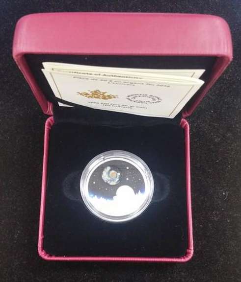 Canada 2016 $20 Mother Earth Pure Silver Coin Box CoA