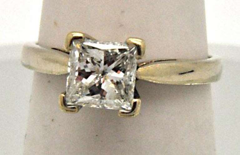 LADIES 1.00 CT SOLITAIRE ENGAGEMENT RING, 14KT