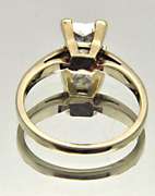 LADIES 1.00 CT SOLITAIRE ENGAGEMENT RING, 14KT