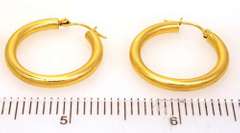 Classic Gold Hoop Earrings