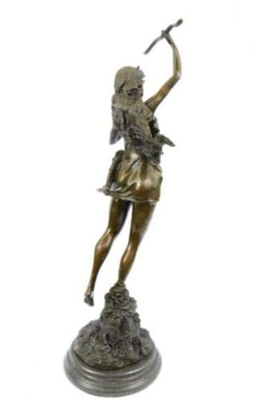 Diane The Hunter Bronze Sculpture Statue Figurine Art Figure