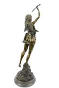 Diane The Hunter Bronze Sculpture Statue Figurine Art Figure