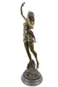 Diane The Hunter Bronze Sculpture Statue Figurine Art Figure