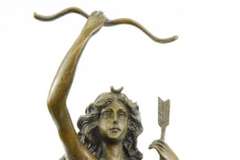 Diane The Hunter Bronze Sculpture Statue Figurine Art Figure