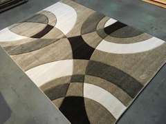 Stunning Designer Contemporary Carved Area Rug 6x8