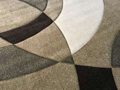 Stunning Designer Contemporary Carved Area Rug 6x8