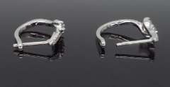 14K White Gold Ever Us Diamond Earrings