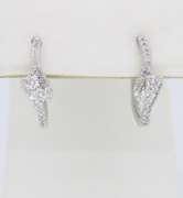 14K White Gold Ever Us Diamond Earrings