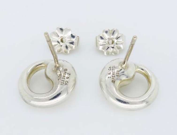 Eternal Circle Sterling Silver Tiffany & Co. Earrings