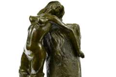 Special Patina Mermaid Vase Planter Bronze Sculpture