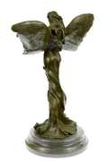 Cast From A Model of a Maiden Wearing Butterfly Wings