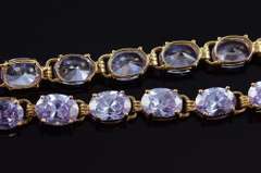 15 Carat Gemstone Bracelet in Solid Gold!