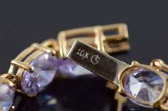 15 Carat Gemstone Bracelet in Solid Gold!