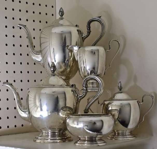 Lovely 5 Piece Sterling Tea Set