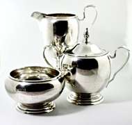 Lovely 5 Piece Sterling Tea Set