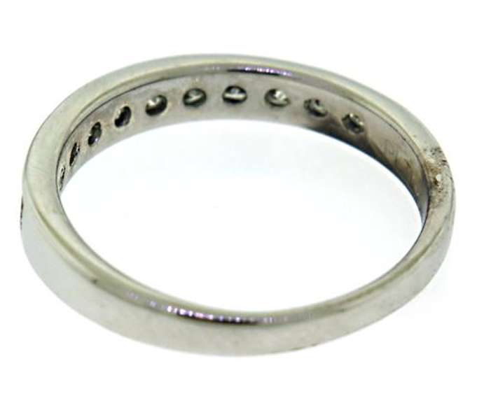 Channel Set Diamond Band Ring