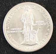 Well Struck 1925 Lexington and Concord Comm Half Dollar