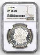 Strong 1888 O DPL MS 63 Holdered Morgan