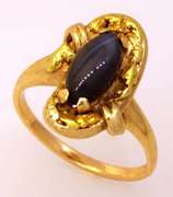 Vintage Star Sapphire Ring, Size 6