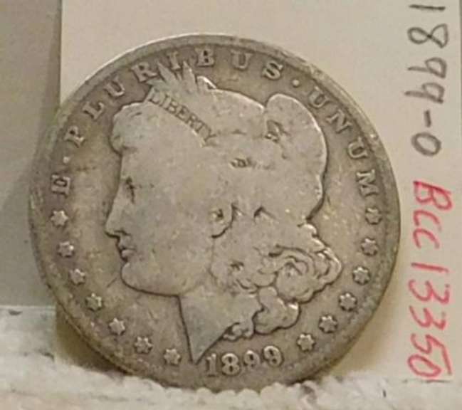 1899-O Morgan Dollar, circulated