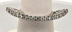 LADIES 14KT WHITE GOLD AND DIAMOND RING