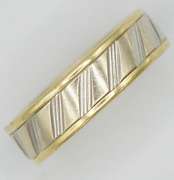 Unisex 14kt Solid Gold Wedding Band