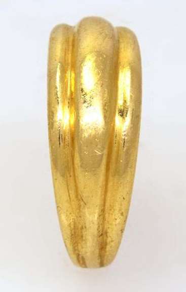Gold Dome Ring, Size 6.25