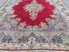 Fantastic Authentic Handmade Vintage Royal Persian Kerman