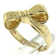 Cute Gold Bow Ring