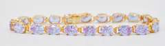 15 Carat Gemstone Bracelet in Solid Gold!