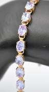 15 Carat Gemstone Bracelet in Solid Gold!