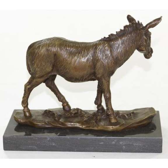 Donkey Bronze Sculpture