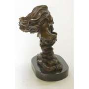 Modern Artwork Mother and Child Bronze Sculpture