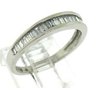 Baguette Channel Set Diamond Band