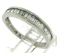 Baguette Channel Set Diamond Band