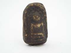 Antique Buddha Meditating under the Bodhi Tree