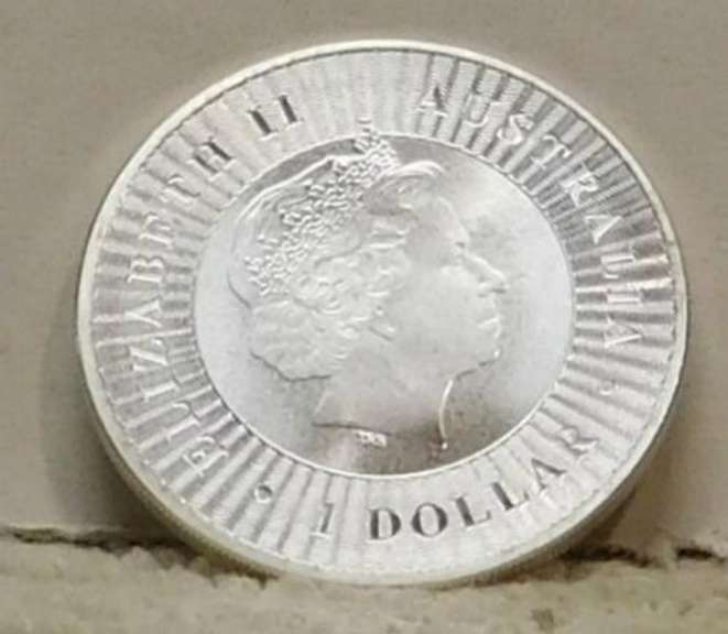 2018 Australia Kangaroo 1 oz 9999 Silver, Uncirculated