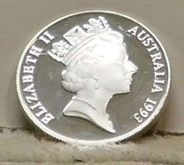 1993 Australia Silver 10 Dollars - Capital