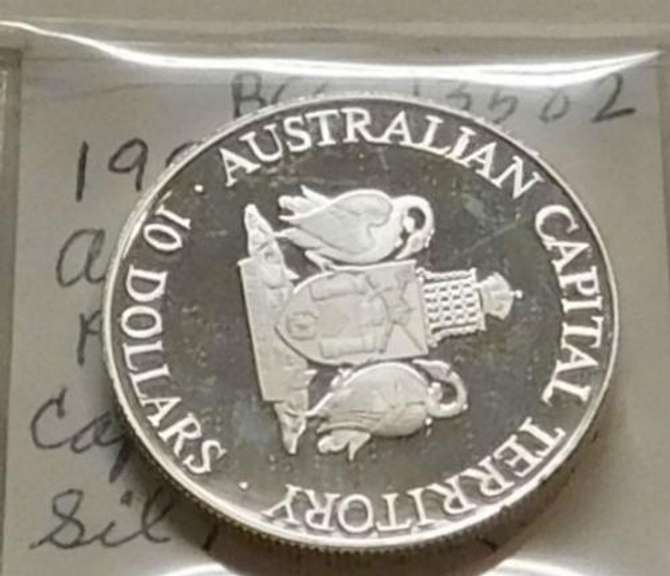 1993 Australia Silver 10 Dollars - Capital