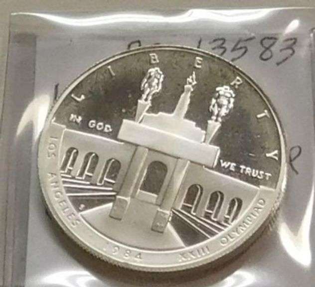 1984-S US Olympic Silver Dollar PROOF