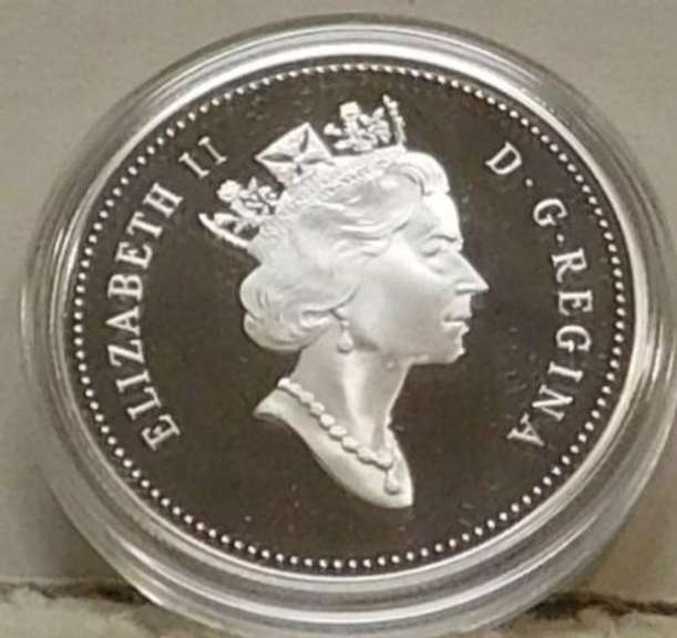 1998 PROOF Canada Silver Dollar - RCMP