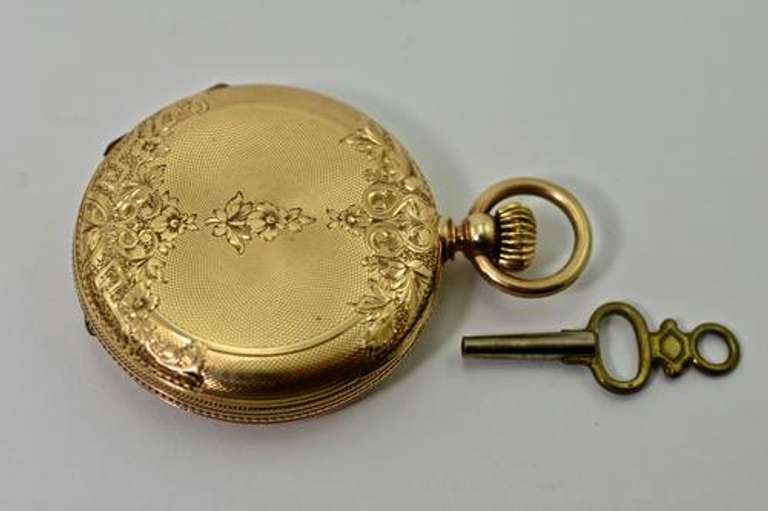 Antique 18K Keywind Pocketwatch